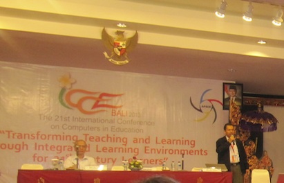 Presentasi E-learning di ICCE 2013
